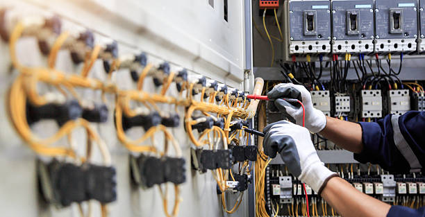 Professional Electrician technician working in Downey, CA